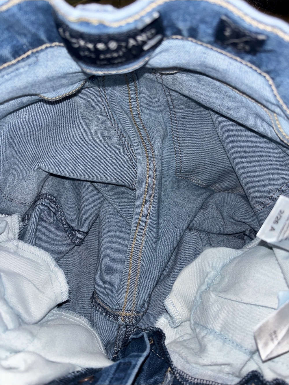 Lucky Brand women’s size 2 Washed Blue Bridgette high Rise skinny jeans - Picture 11 of 15